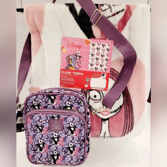Disney Handbags - Disney Purple and Pink The Nightmare Before Christmas Bundle